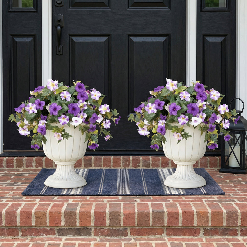 Spring Bloom Artificial Petunia Arrangement