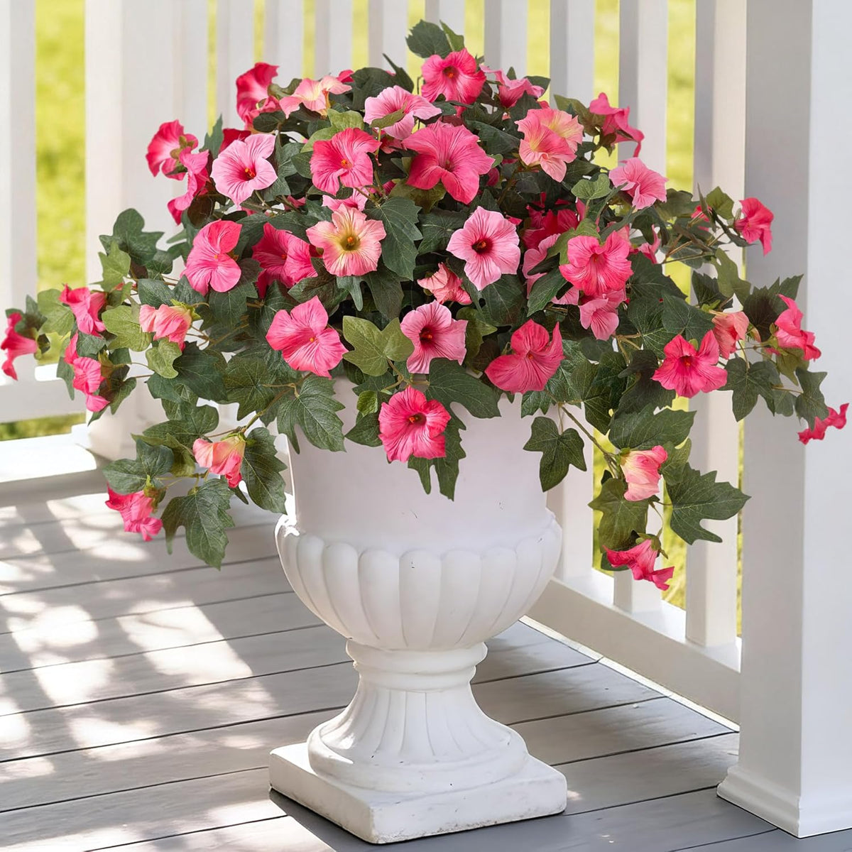 Spring Bloom Artificial Petunia Arrangement