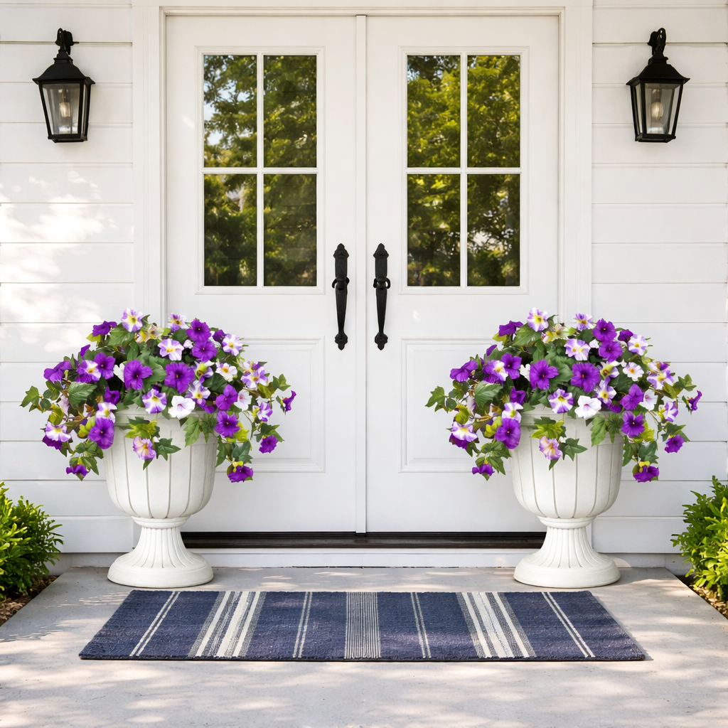 Spring Bloom Artificial Petunia Arrangement