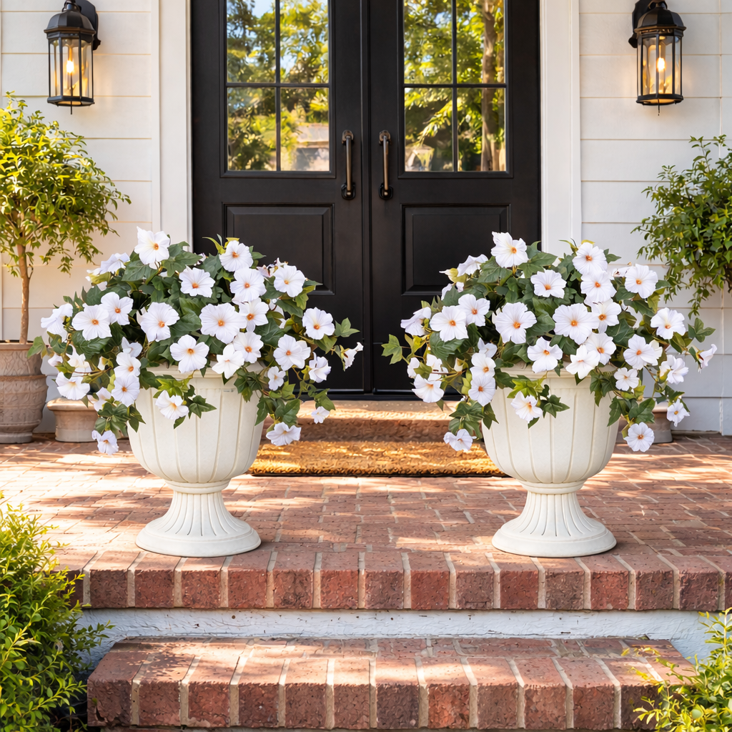 Spring Bloom Artificial Petunia Arrangement